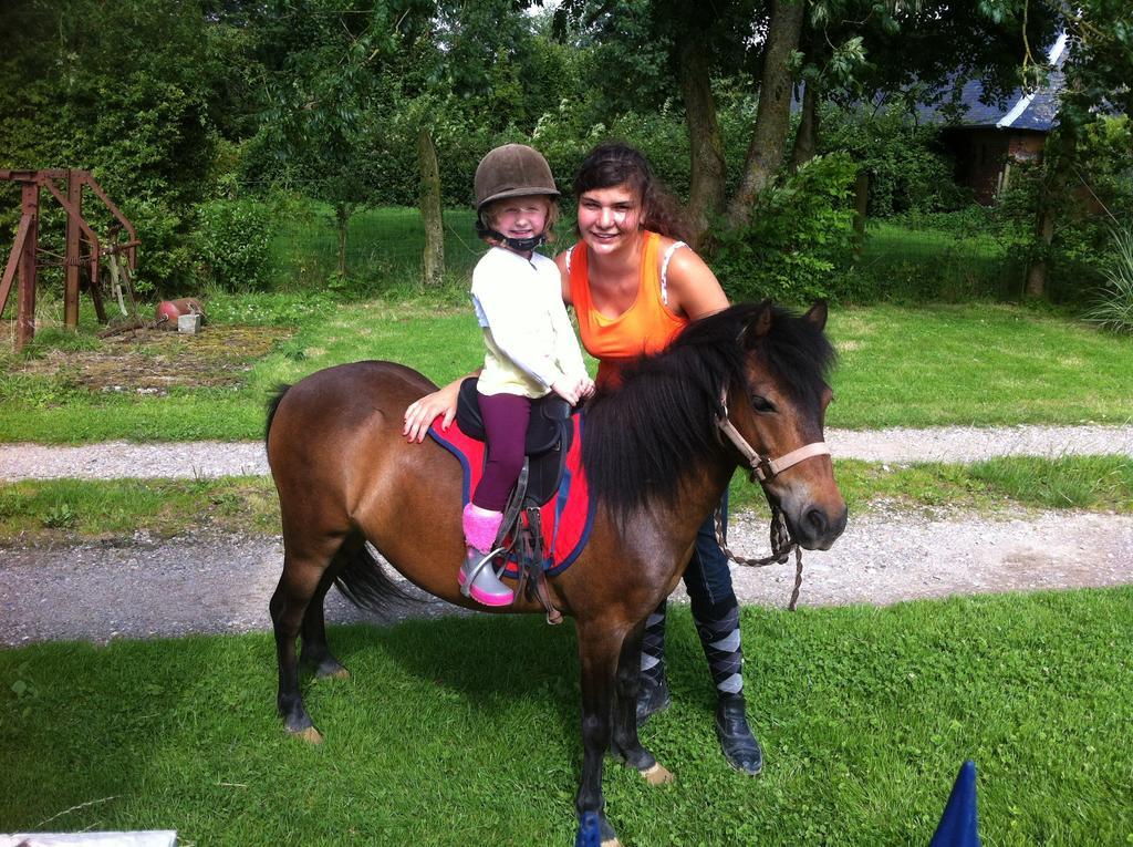 Gite Et Relais Equestre De Marie Tours-en-Vimeu ภายนอก รูปภาพ